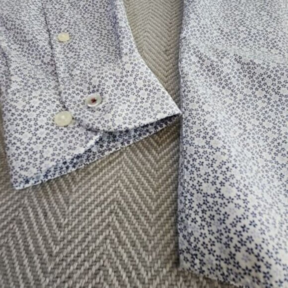 Tommy Hilfiger THFlex Supima Cotton Slim Fit Stretch Multi-Color Paisley XL - Picture 14 of 16